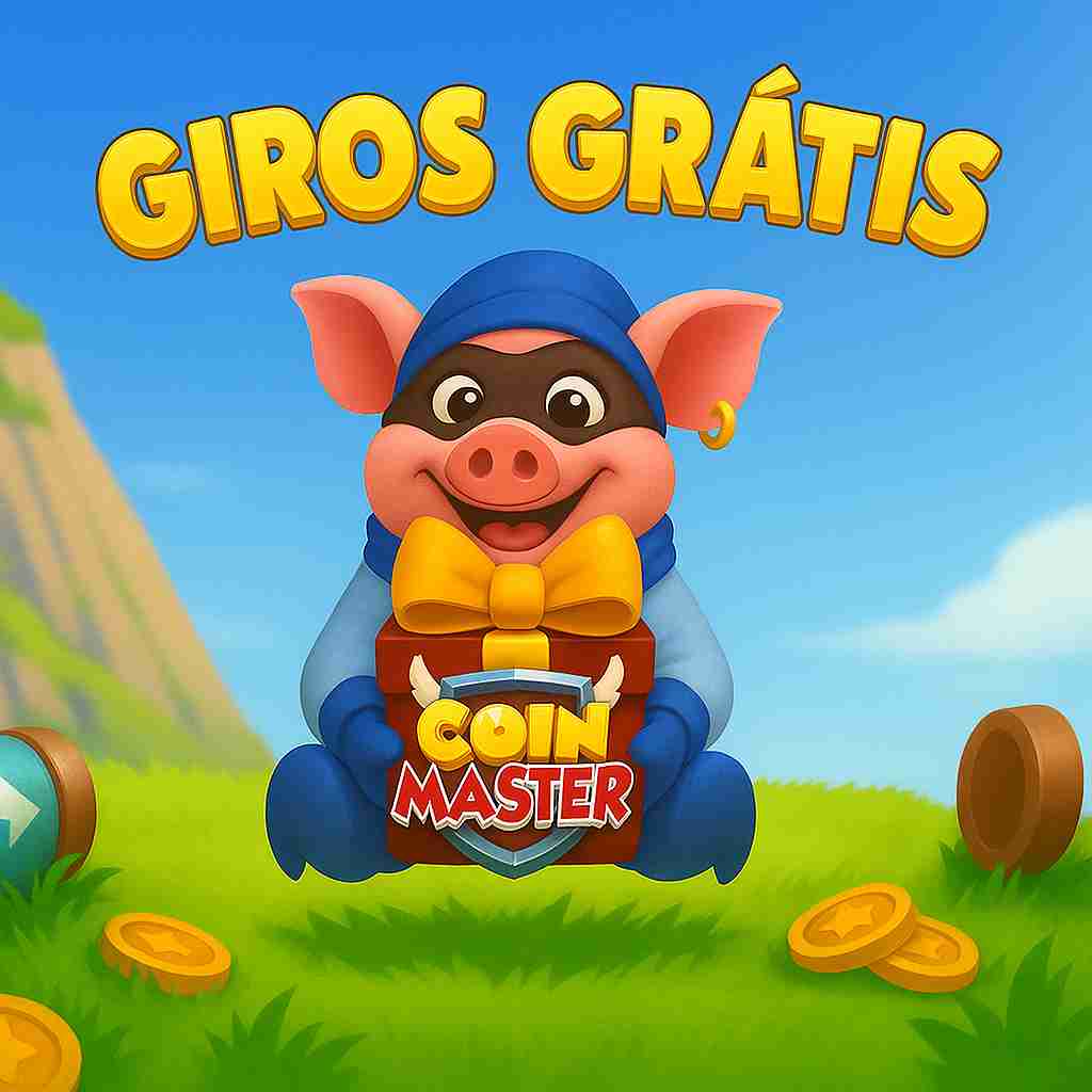 Banner Giros Grátis Coin Master 2025